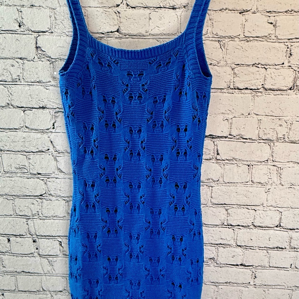 Lost + Wander Cellyssa cotton mini sweater dress. Sz S. NWOT. - Picture 2 of 4